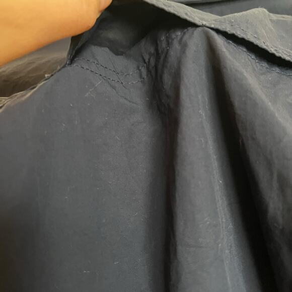 Mountain Hardwear Women's Stryder Long Sleeve Shirt Blue Snap Button Up Size L - Picture 10 of 14